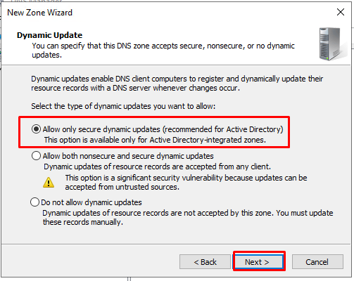 allow only secure dynamic