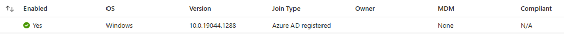 Azure AD Registered